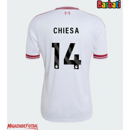 Liverpool Federico Chiesa #14 Tricou Fotbal Replică 2026-27 Barbati Deplasare Liverpool Federico Chiesa #14 Tricou Fotbal Replică 2026-27 Barbati Deplasare
